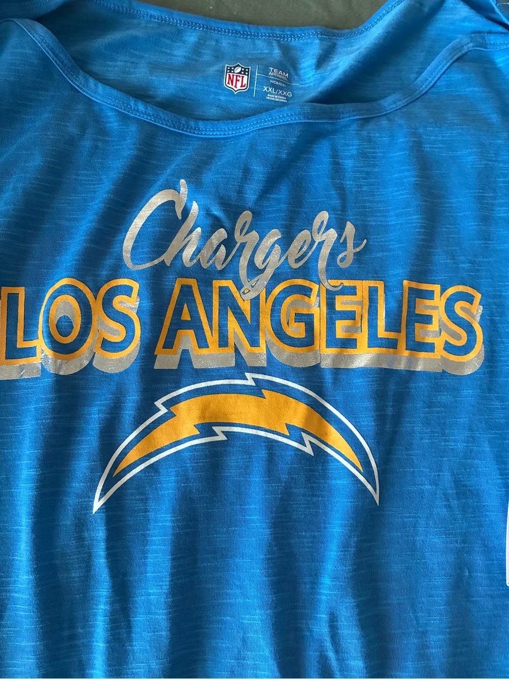 Los Angeles Chargers Women’s Sleeveless Dress – XXL – New With Tags - Picture 2 of 3